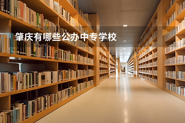 肇庆有哪些公办中专学校