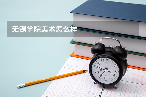 无锡学院美术怎么样