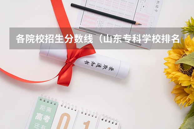 各院校招生分数线（山东专科学校排名公办）