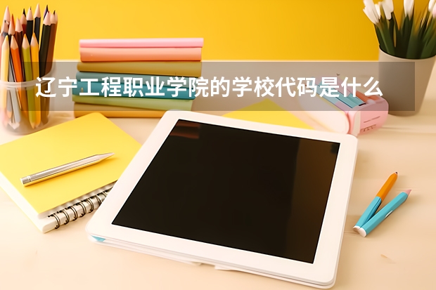 辽宁工程职业学院的学校代码是什么
